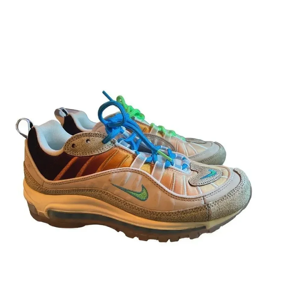 Nike Air Max 98 On Air La Mezcla Size 7 Multi-Color NYC‎ CI1502-001 Streetwear